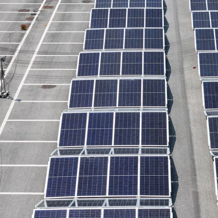 Earthquake-resistant solar container for power grid distribution stations in Tbilisi