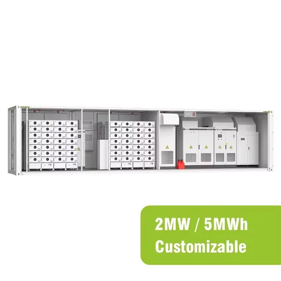 Nickel-cadmium battery energy storage container