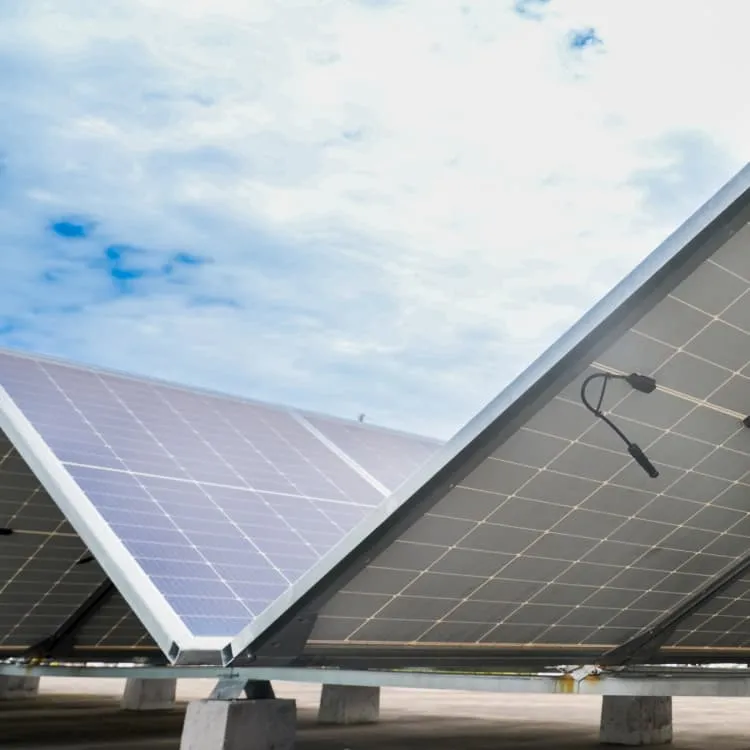 How to connect solar power load