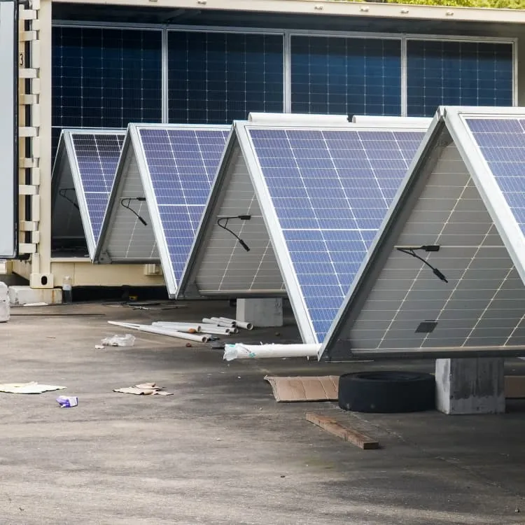 Solar container lithium battery energy storage power supply solution