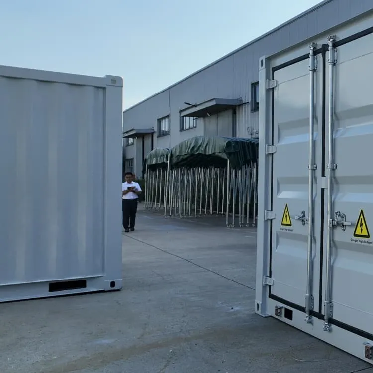 How is the power generation rate of solar panels in energy storage containers