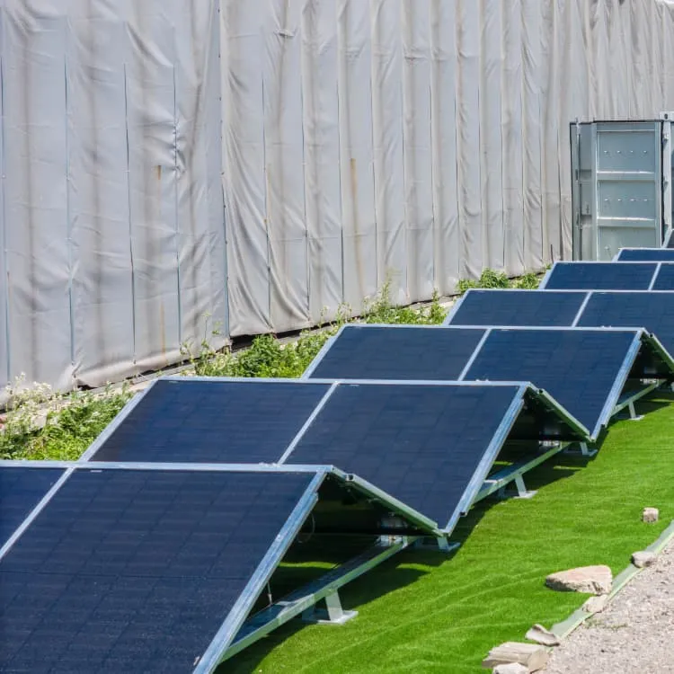 Rooftop off-grid energy storage power station in north america